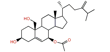 24(28)-Methylenecholest-5-en-3b,7b,19-triol 7b-monoacetate